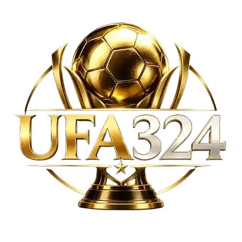 โลโก้ UFA324 เป็นเหรียญตราวงกลมขอบทอง กลางเหรียญเป็นลูกฟุตบอลทองคำวาววางอยู่บนถ้วยรางวัลทองที่มีหูจับโค้งสองข้าง ถัดลงมาเป็นตัวอักษร UFA สีทองสามมิติต่อด้วยเลข 324 สีเงินโครเมียม พาดกลางเหรียญ ใต้ตัวอักษรมีดาวห้าแฉกสีทองดวงเล็กและฐานถ้วยรางวัลสีทอง